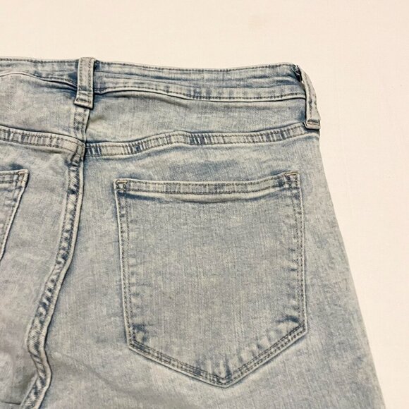 Gap High Rise Universal Leggings Distressed Jeans Womens Size 30 - Picture 13 of 16